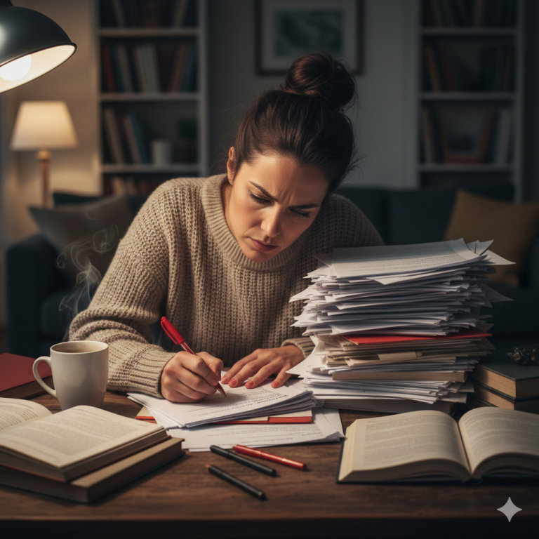 The Sunday Scowl: Why Essay Grading Drains ESL Teachers